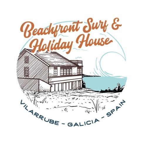 Beachfront Surf & Holiday House, Charming & Quiet Villarrube Bagian luar foto
